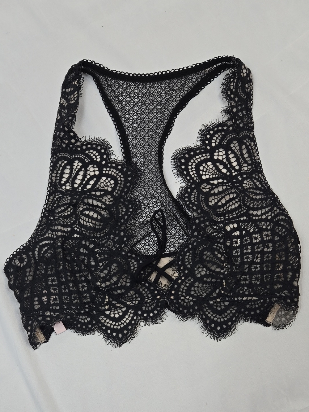 Victoria Secret Black Lace Bralette Large